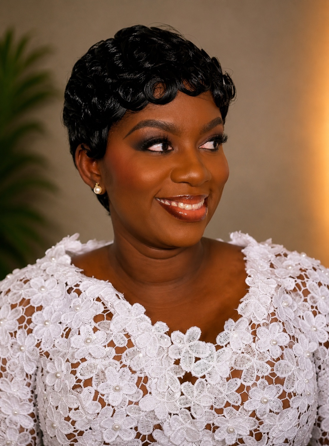 Bridal makeup look by Glam by Cella