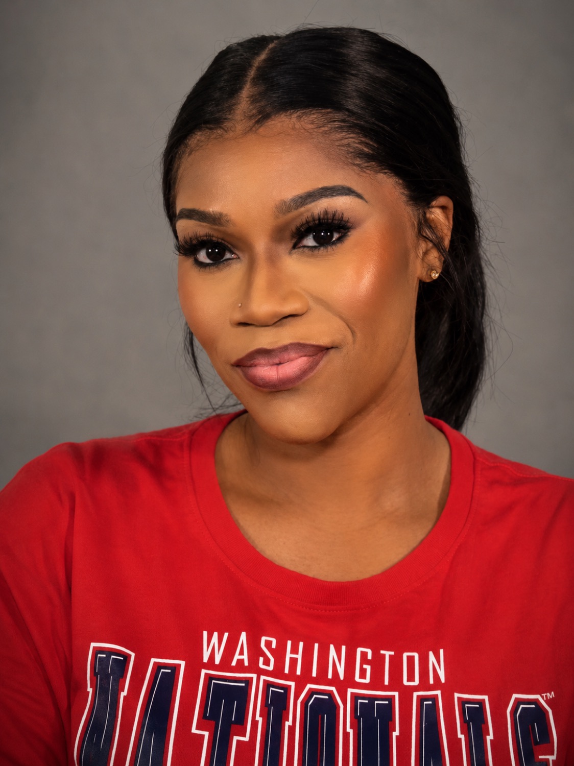 Full Glam makeup look by Glam by Cella